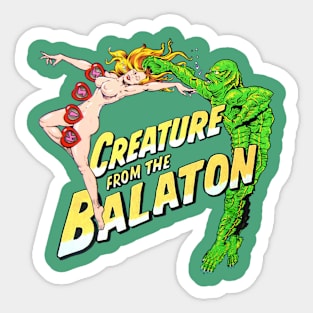 Creature from the Balaton Sticker